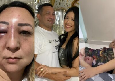 VÍDEOS: Assessor de deputada amazonense agride ex-namorada na frente do filho em Manaus