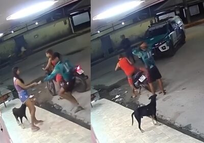 VÍDEO: Dupla é presa pela PM no momento que cometia assalto no Grande Vitória