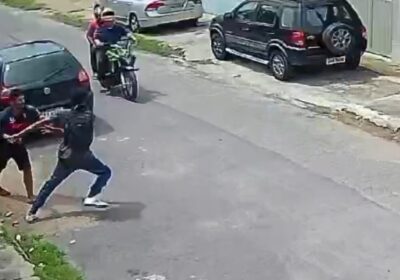 VÍDEO: jovem consegue escapar de assalto, mas sofre acidente em Manaus