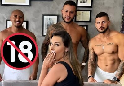 VEJA: Vaza vídeo adulto de Andressa Urach com três homens; +18