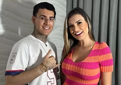 Andressa Urach revela que ajudou filho a perder a virgindade