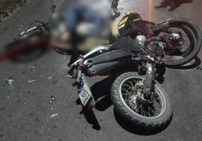 Colisão frontal entre motocicletas deixa um homem morto na rodovia AM-10