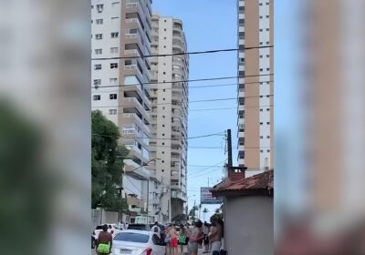 VÍDEOS: Prédio de 19 andares é evacuado às pressas por risco de queda