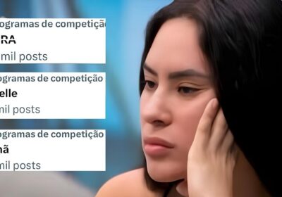 Isabelle, Cunhã e Burra estão entre os assuntos mais comentados após o ‘Paredão’ do BBB