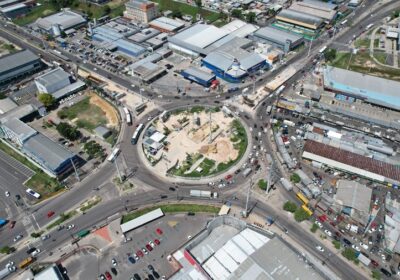 Obras em complexo viário interdita Avenida na zona leste de Manaus