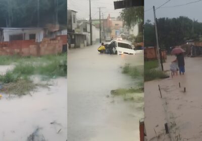 VÍDEO: Manaus recebe alerta para deslizamentos devido à chuva desta sexta-feira