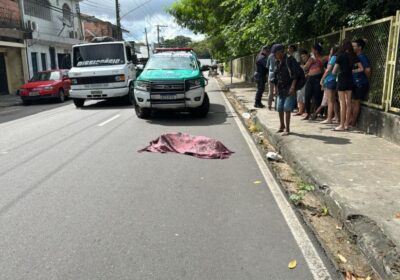 Moradora em situação de rua morre ao ser atropelada em Manaus