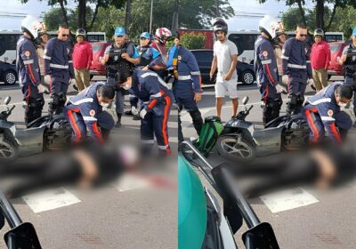 VÍDEOS: Motociclista morre após atingir traseira de carro na Av. Torquato Tapajós