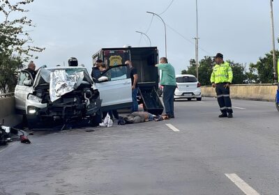 VÍDEOS: Motorista embriagado entra na contramão e mata mototaxista em Manaus