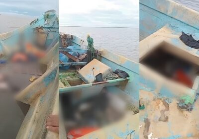 VÍDEOS: Embarcação à deriva é encontrada no Pará com cerca de 20 corpos em decomposição