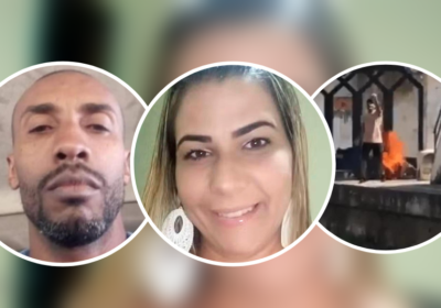 VÍDEOS: Mulher tem corpo incendiado e família acusa ex de ser suspeito do crime