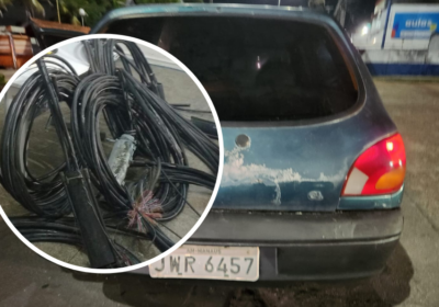 Falsos funcionários de operadora de telefonia furtam fios de cobre em Manaus