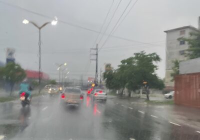 VÍDEO: Manaus registra cinco ocorrências de chuva nesta segunda-feira