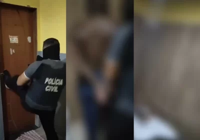 VÍDEO: Mãe faz filha de 13 anos se prostituir por R$ 100 e polícia flagra momento de estupro