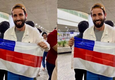 VÍDEOS: Matheus Amaral chega a Manaus e é recebido por diversos fãs