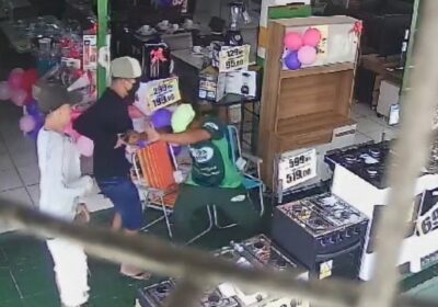 Vídeo mostra momento em que vendedor de loja é assassinado em Manaus