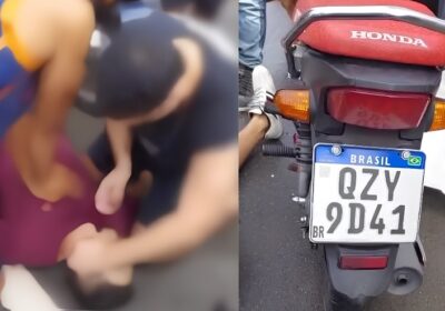 VÍDEOS: Motociclista recebe reanimação, mas morre após acidente em Manaus