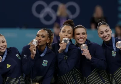 Meninas do Brasil fazem história e levam o bronze na ginástica