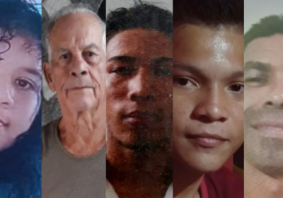 DESAPARECIDOS: Polícia busca paradeiro de cinco pessoas em Manaus