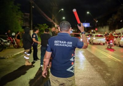 Motoristas embriagados são flagrados e autuados no fim de semana em Manaus