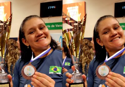 Paratleta de vôlei sentado do AM participa das Paralimpíadas de Paris