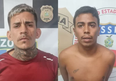 Procurados por assalto a ônibus de rota são presos em Manaus