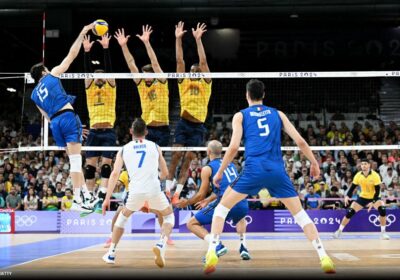 Paris: Seleção brasileira estreia com derrota para Itália no vôlei masculino