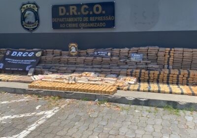 Cerca de 1,2 tonelada de drogas é apreendida em Manaus