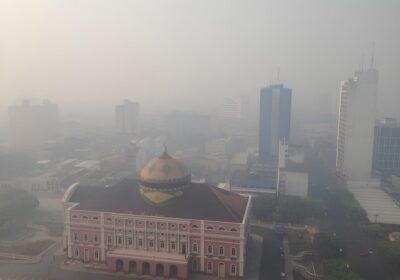 VÍDEO: Manaus amanhece encoberta por uma densa camada de fumaça