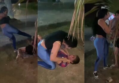 VÍDEO: PM e esposa agridem mulher na frente do filho dela: “Você me conhece?”