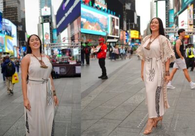 Isabelle Nogueira visita Nova York para participar da Semana do Clima