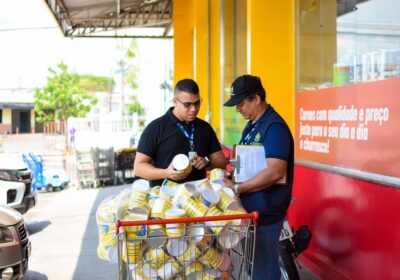 Mais de 450 latas de leite em pó adulterado apreendidas na zona norte