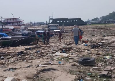 Ossos humanos são encontrados na Feira da Panair, no Centro de Manaus