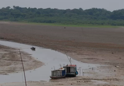 Rio Negro está a 49 centímetros para alcançar o recorde da seca em 120 anos