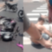 VÍDEO: Motociclista avança sinal e atropela quatro pessoas na faixa de pedestre em Manaus