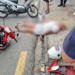 VÍDEOS: Idosa é atropelada por motociclista na Compensa em Manaus