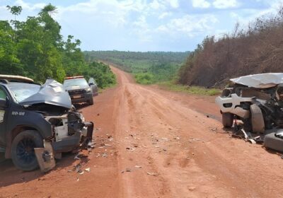 Cinco policiais da Força Nacional ficam feridos em grave acidente no AM