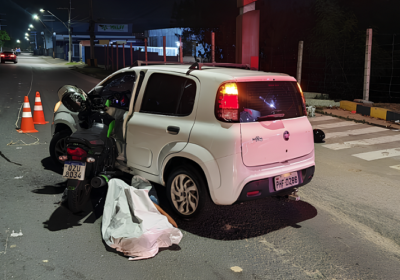 Motociclista morre após colisão com carro na Autaz Mirim em Manaus