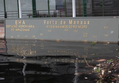 Rio Negro está a 35 cm para menor vazante histórica em Manaus