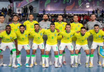 Seleção Brasileira enfrenta Ucrânia por uma vaga na final da Copa do Mundo de Futsal