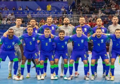 Seleção Brasileira vence Ucrânia e é finalista da Copa do Mundo de Futsal