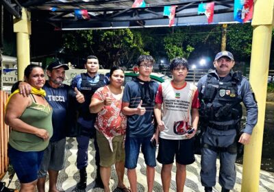 Adolescentes perdidos após saírem para andar de bicicleta são resgatados no AM