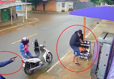 Assista momento em que vulgo ‘Bolinha’ é executado a tiros; vídeo forte