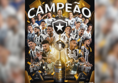 Botafogo vence o Atlético-MG e é campeão da Libertadores pela 1ª vez