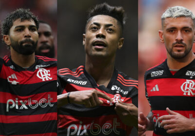 Gabigol, Bruno Henrique e Arrascaeta igualam Zico em títulos pelo Flamengo