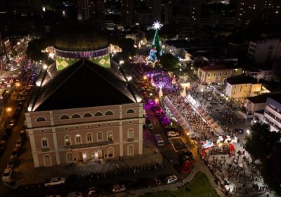 Largo celebra ‘O Mundo Encantado do Natal’ em Manaus neste domingo