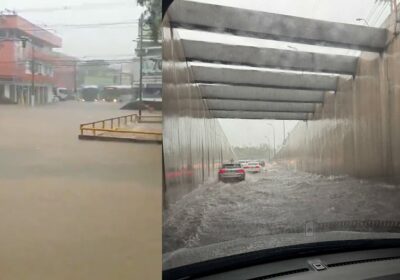 Manaus debaixo d’água! Forte chuva deixa prejuízos em toda a cidade