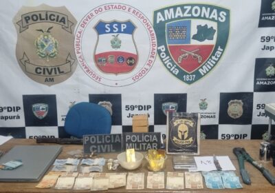 Polícia Militar prende dupla com mais de 2 kg de ouro em Japurá