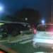 VÍDEO: Carro invade canteiro central e colide com poste em Manaus