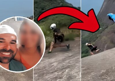 VÍDEO: Homem morre após tropeçar em decolagem de speed fly no Rio